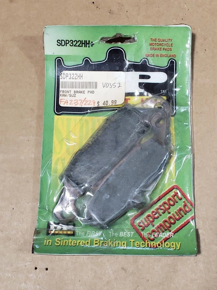 Pastillas de freno DP Brakes Sport HH+ SuperSport Kawasaki, SDP322HH Foto 1 de 1