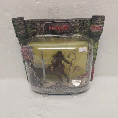 The Chronicles of Narnia Prince Caspian Centaur Glenstorm & Mouse Peepiceek Figu Cover