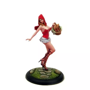 KABUKI MINIATURES - Little red riding Hood 54MM Figurine Sexy Girl! - Imagen 1 de 1