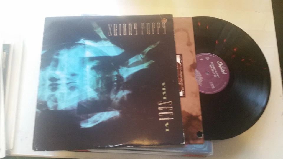Skinny Puppy LP Vivi Sect VI vivisectvi orig '88 w/inner RARE goth synth industr Foto 1 de 1