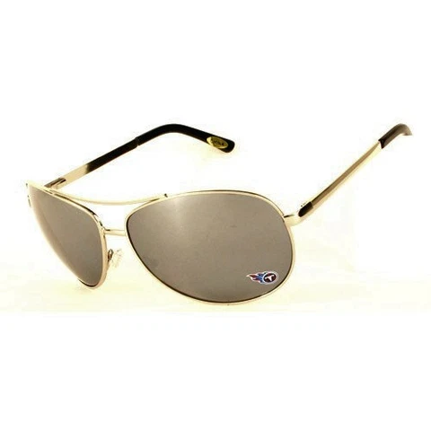 TENNESSEE TITANS  SILVER MIRRORED AVIATOR SUNGLASSES FROM SISKIYOU SPORTS Cover