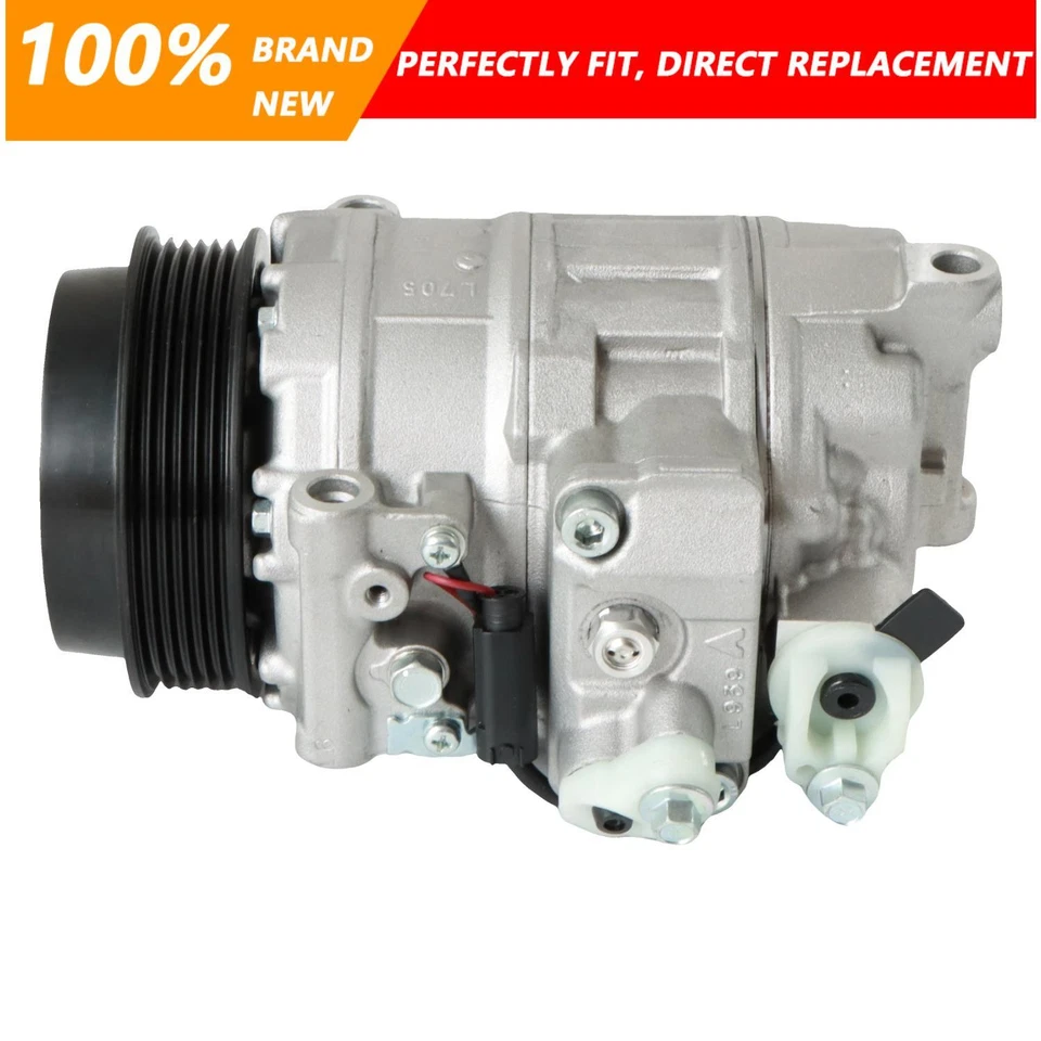 Compresor de aire acondicionado para 2001-12 Mercedes-Benz GL ML320 350 450 R320 350#CO 10807JC Foto 1 de 4
