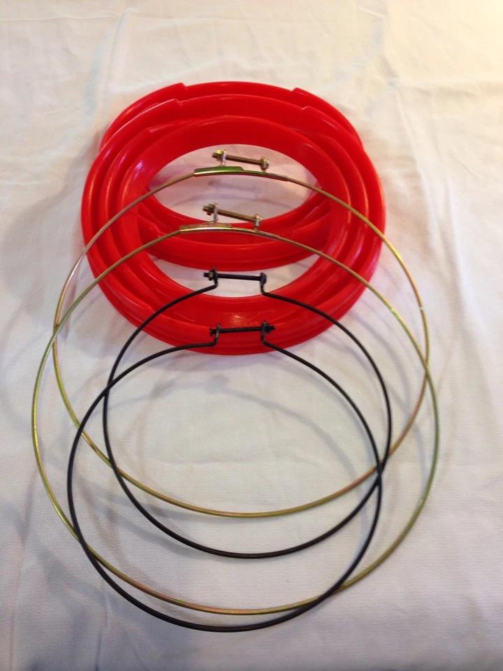 Rockwell 2.5 Ton Boot and Clamp Kit M35 M109 Military Truck Red Boots - Image 1 of 1