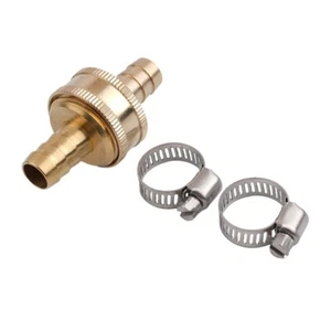 Reliable 12 Garden Hose Brass Connector Repair Kit Leak proof Performance - Picture 1 of 12