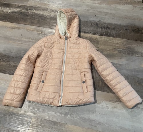 Cappotto rosa tampone per ragazze Michael Kors