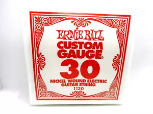 6er-Pack Ernie Ball 30ga nickelgewickelte 0,030" E-Gitarrensaiten - Bild 1 von 3