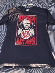 Neu Matt Hardy XL T-Shirt Pro Wrestling Kiste exklusiv gebrochen blau WWF WWE AEW - Bild 1 von 2