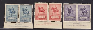 AUSTRALIEN 152-154 Paar XFNH in jeder Hinsicht PFERDEJUBILÄUM Webkante - Bild 1 von 2