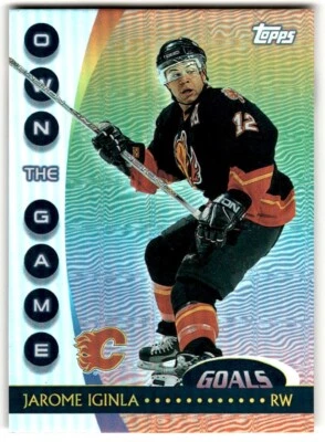 Jarome Iginla 2002-03 Topps Own The Game #OTG6 Calgary Flames - Image 1 of 2