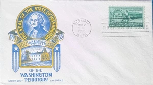 Cachet Craft Staehle 1019 Washington Territory Olympia Washington - Imagen 1 de 1