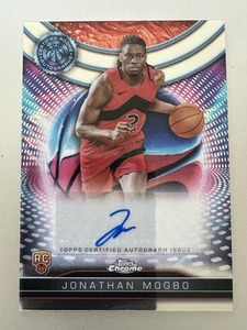 2024-25 Topps Chrome Jonathan Mogbo Certified Rookie Auto TCRA-JM - Picture 1 of 2