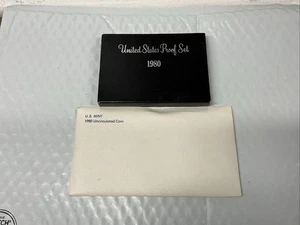 United States Proof Set 1980with 1980 P&D UC Mint Coin Sets - Picture 1 of 9