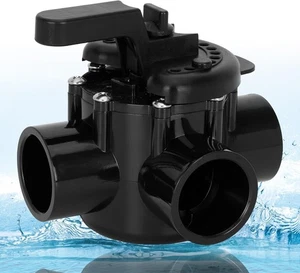 Válvula desviadora de piscina de 3 vías, 1,5-2 pulgadas, compatible con Pentair 263037 - Imagen 1 de 5