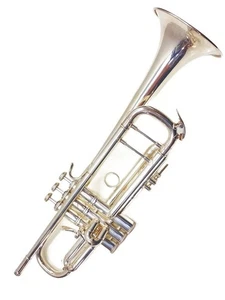 Vincent Bach Corporation Trumpet 180ML37SP Tested Working Silver Trigger Used - Picture 1 of 9