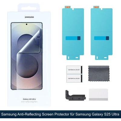 Original Samsung Displayschutzfolie für Galaxy S25 Ultra Screen Protector 2 Stk. - Bild 1 von 4