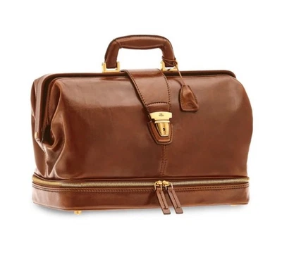 The Bridge Doctor's Bag Handbag Tote Travel Bag New w/Dust Bag - Image 1 of 4