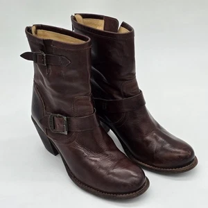 Frye Karla Engineer Stiefel braun Damengröße 8,5 M - Bild 1 von 11