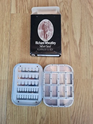 Vintage Richard Wheatley Selo Prata Liga Caixa Mosca Ref/1407 Na Caixa Original Estado Perfeito - Imagem 1 de 4