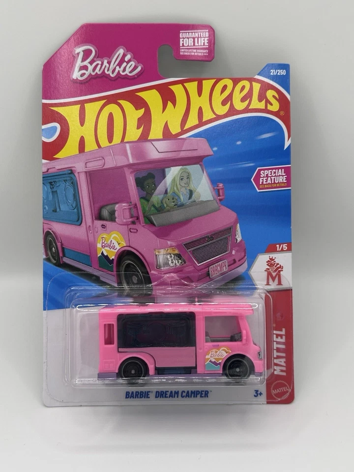 2026 Hot Wheels чехол A - розовый Barbie Dream Camper 21/250 Mattel 1/5 - Изображение 1 из 1