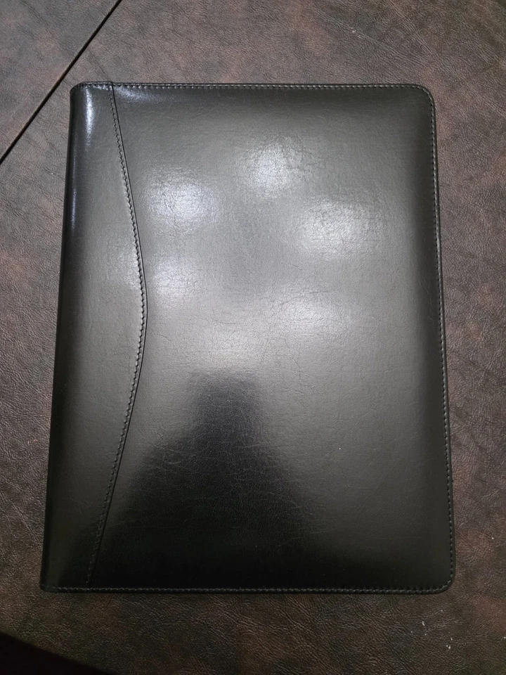 Organizador de portafolio ejecutivo de escritura Black Royce New York Foto 1 de 4