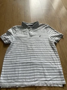 Men's Nautica Performance Dock Shirt Short Sleeve Classic Fit XL Polo - Picture 1 of 11