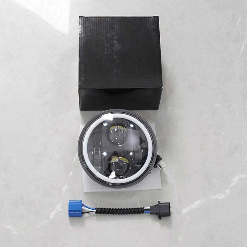 5.75" LED Headlight Projector Fit For Harley Davidson Sportster XL 1200/883 US - Image 1 of 4