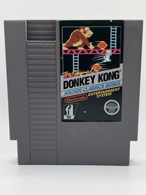 Donkey Kong [ 5 Screw ] ( Nintendo NES )Cart Only - Clean Label - RARE - TESTED