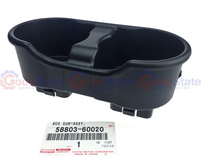 Genuine Toyota LandCruiser 100 Series UZJ HDJ Centre Console Lid Cup Holder - Image 1 of 2
