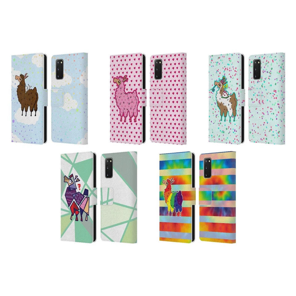 GRACE ILLUSTRATION LAMA CUSTODIA COVER A PORTAFOGLIO PER SAMSUNG TELEFONI 1 - Immagine 1 di 1