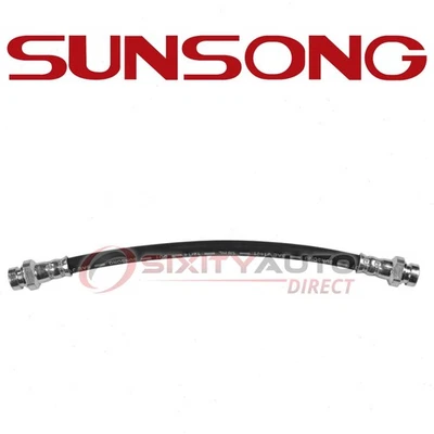 Sunsong Rear Center Brake Hydraulic Hose for 1983-1989 Mitsubishi Starion - xp - Image 1 of 4