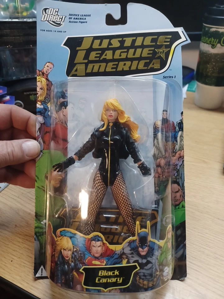 DC Direct - Liga de la Justicia de América Serie 1 - Canario Negro - Nuevo Sellado de Fábrica Foto 1 de 4