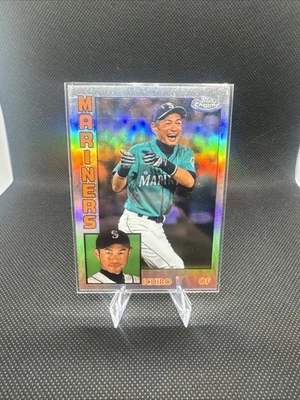 2019 Topps Chrome - 1984 Topps Ichiro Suzuki #84TC-14 Refractor - Image 1 of 2