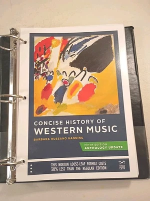 Concise History of Western Music  by Barbara Russano Hanning - Image 1 of 4