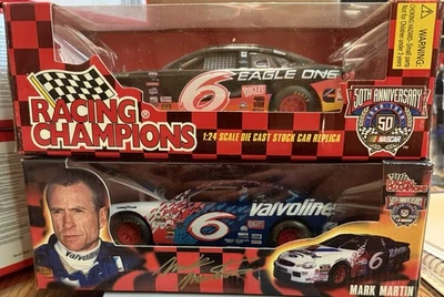 2 Mark Martin #6 1998 Racing Champions 1/24 Eagle 1, Valvoline Foto 1 de 4