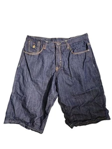 Roca Wear Blue Denim Jeans Baggy Streetwear Skate Grunge Y2K Shorts Gr. 40 - Bild 1 von 7