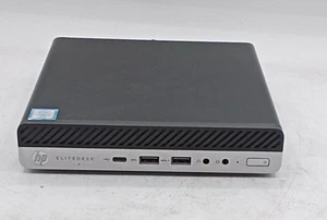 HP ELITEDESK 800 G5 MINI Intel i5-9600T 2.30 GHz 8GB RAM /NO HDD /NO OS #134769# - Bild 1 von 4