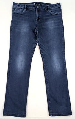 Kut From The Kloth Natalie High Rise Boot Cut Jeans Women 14 (36x32) Western - Image 1 of 4