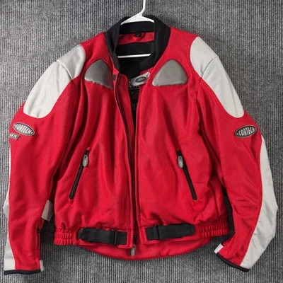 Chaqueta de motocicleta Cortech GX Air para hombre XXL 48 roja gris Tour Master Riding Gear Foto 1 de 4