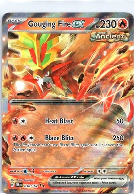 Gouging Fire ex 038/162 SV05: Temporal Forces Holo - Image 1 of 2