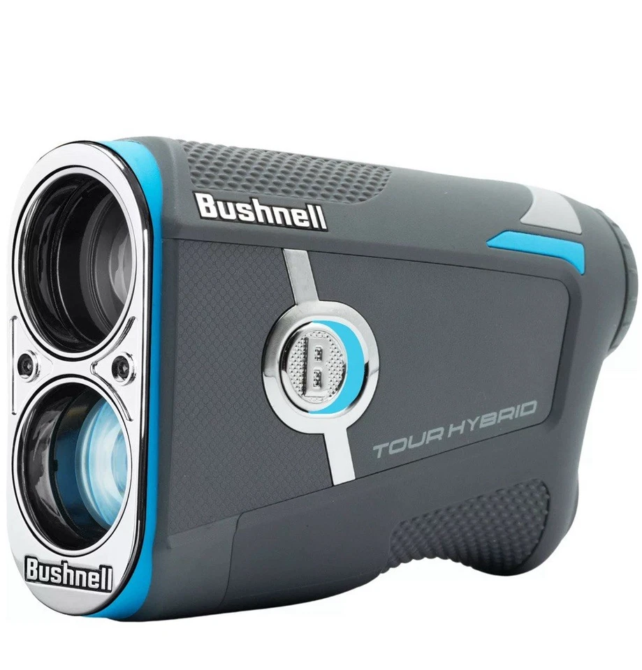 Bushnell Tour Hybrid Golf Rangefinder - Sky Blue and Gray - Good