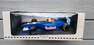 PAUL'S MODEL ART 1/18 1995 RED BULL SAUDER / FORD C14 F1 RACE CAR - H.H FRENTZEN