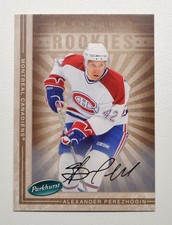 2005-06 Parkhurst Facsimile Auto Parallel #636 Alexander Perezhogin 022/100