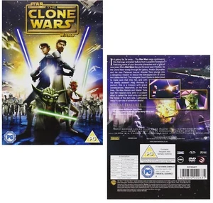 STAR WARS THE CLONE WARS 2008: New Animated Sci-Fi - NEW Movie - R2 DVD not US - Picture 1 of 1