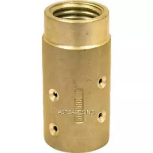 MHE-3-BR 50 MM OTTONE SABBIATO SABBIATURA SUPPORTO UGELLO PER TUBO ID 1 1/4" - Foto 1 di 1