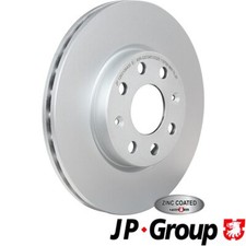 2x brake disc JP GROUP 1263106400 for CORSA ADAM OPEL S07 M13 X15 L08 L68 LPG
