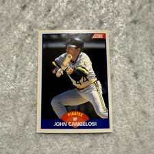 1989 Score MLB Baseball Card John Cangelosi Pittsburgh Pirates Mint #601