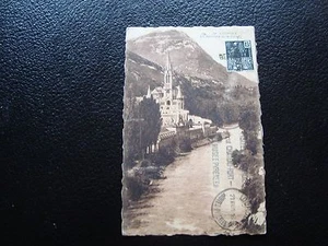 FRANCE - carte postale lourdes (la basilique et le gave) (cy99) french - Picture 1 of 2