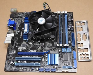 ASUS P7H55-M Pro Mainboard Motherboard Bundle 8GB RAM Intel Core i7-870 - Zdjęcie 1 z 2