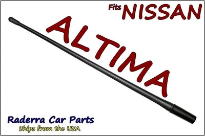 Se adapta a: Nissan Altima 1993-1999 - Mástil de antena de goma flexible personalizado corto de 13" Foto 1 de 2