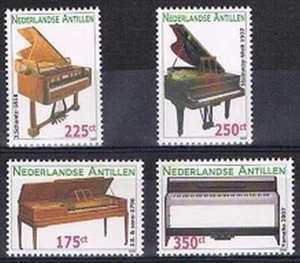 Ned. Antillen postfris 2009 MNH 1929-1932 - Muziekinstrument piano - Picture 1 of 1